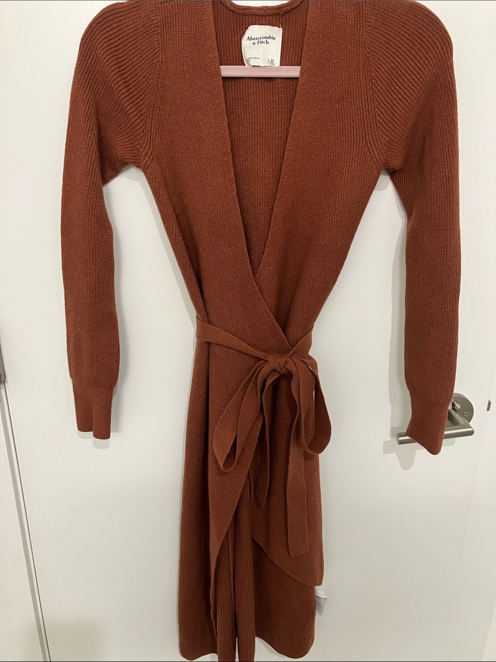 Abercrombie wrap sweater dress